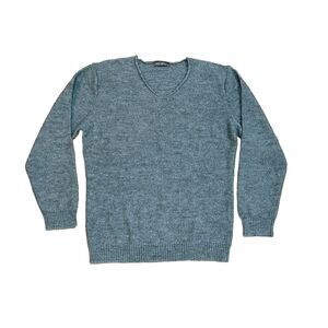 Emile Lafaurie Men’s V Neck Sweater Alpaca Merino Wool Blend Size XL RUNS SMALL